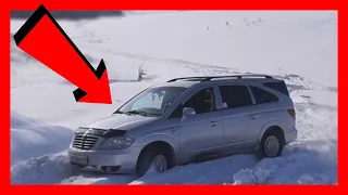 SSANGYONG RODIUS VS EXTREME SNOW OFFROAD DRIFTING TEST!!!
