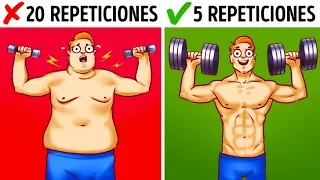 6 Errores que cometes a la hora de entrenar