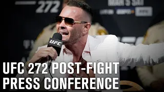 UFC 272: Post-Fight Press Conference