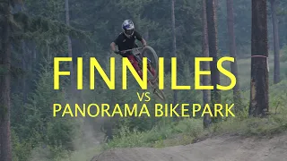 DOWNHILL SHREDDING AT PANORAMA BIKE PARK | Finn Iles