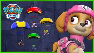 PAW Patrol Pups Skydiving Rescue and MORE! - PAW Patrol - Cartoons for Kids Compilation