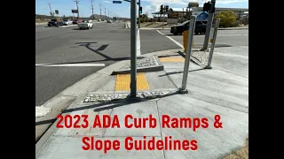ADA Curb Ramps & Slope Guidelines