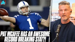 Pat McAfee Has The Highest Passer Rating On Thanksgiving, Was Nearly The Colts Quarterback?!
