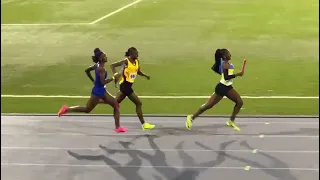 Island Champs 2024 - 4x400m Under18 Girls Finals