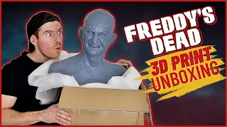 Freddy's Dead 3D Printed Bust Unboxing