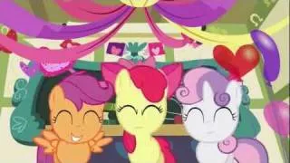 Cutie Mark Crusaders' Reaction to Sweet Apple Massacre