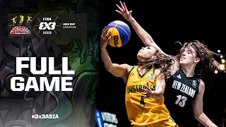 Australia vs New Zealand | Women's Final | Full Game | FIBA 3x3 Asia Cup 2023
