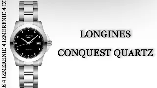 Обзор часов Longines Conquest Quartz L3.377.4.57.6