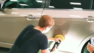 Chevrolet Epica полировка двери