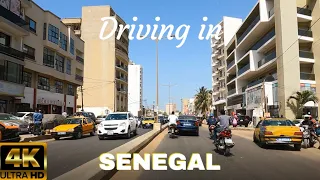 Virtual Driving Tour around Senegal【4K】