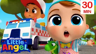 Toy Car Racing! | 30 Minutes of Baby John’s Playtime Songs & Nursery Rhymes | Little Angel