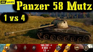 World of Tanks Panzer 58 Mutz Replay - 10 Kills 4.3K DMG(Patch 1.6.1)