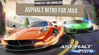 Asphalt Nitro game for Java Mobile Phone Gameplay and Download