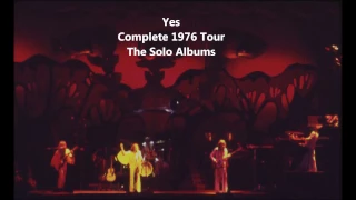 YES - COMPLETE SOLOS TOUR 1976