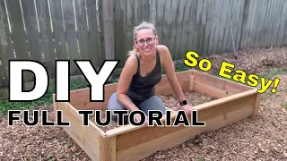 CHEAPER! How to Build a Raised Garden Bed! 2023😎🙀