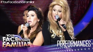 Your Face Sounds Familiar: Kakai Bautista and Maxene Magalona as Ariana Grande and Iggy Azalea