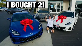 TAKING DELIVERY OF MY 2022 SUBARU BRZ’S!!!