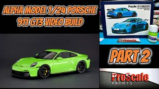 Part 2 - Alpha Model 1/24 Porsche 911 GT3