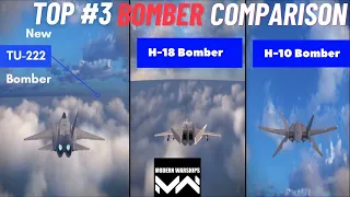 New Vs Top2 💣Bombers Burst & Total damage comparison- Modern warships #modernwarships #mw