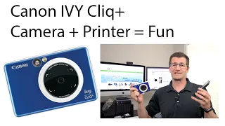 Canon IVY Cliq+ camera and printer