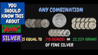 If You're Buying Or Selling "Junk" Silver Coins Here's How To Calculate The Value