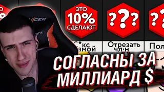 Hellyeahplay смотрит: Согласны на __ За 1 Миллиард Долларов?