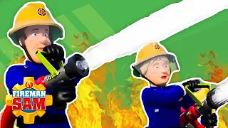 New Fireman Sam Full Episodes! | Best of Fire Rescues 🔥 1 hour compilation | Kids Movie