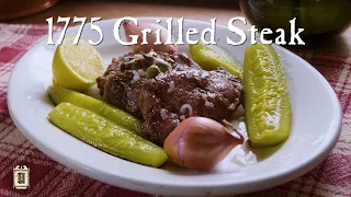 Classic Steak House Food in Early America - Steaks With Oyster Sauce