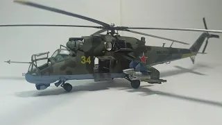 Ми-24П Звезда 1/72 Сборка и обзор. Mi-24P zvezda 1/72