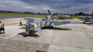 My Spitfire Flight from Biggin Hill over Beachy Head 04.07.2017