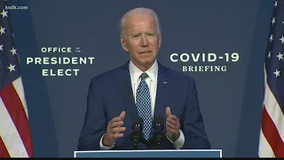 Joe Biden announces plan to fight COVID-19