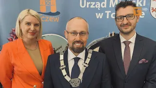 Łukasz Brządkowski oficjalnie prezydentem - Tv Tetka Tczew HD