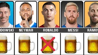 Famous Football Players Who Drink Alcohol in Real Life