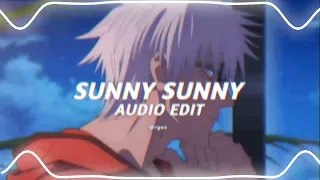 sunny sunny yaariyan - honey singh [edit audio]