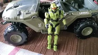 Halo Warthog with MasterChief Toy