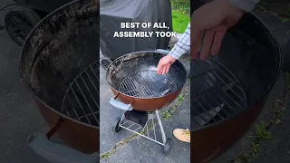This makes temperature control EASY on the weber kettle