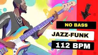 Jazz Funk Backing Track For Bass 🎸 A minor 🎵 112 bpm