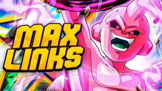 (Dokkan Battle) RAINBOW MAX LINKS SUPER EZA PHY KID BUU COMPLETE OVERVIEW AND SHOWCASE!