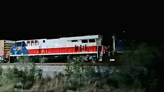 CSXT 4535 Leads CSX Train M692 At Savannah Georgia With CSXT 1852(Western Maryland) Heritage Unit