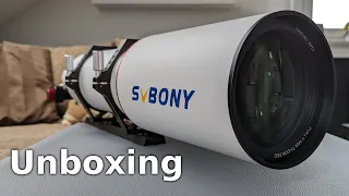 Unboxing the Svbony SV550 122mm APO refractor