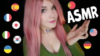 ASMR 🚩Different LANGUAGES whispering  🏳‍🌈