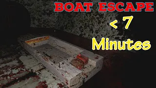 Granny Chapter Two Extreme Nightmare Mode Speedrun Less Than 7 minutes (Boat escape)[Former WR]