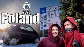 From Romania to Poland in winter time - Day 1 - With a Smart ForTwo / S.4 Eps.2