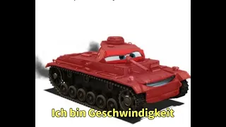 Ich bin Geschwindigkeit