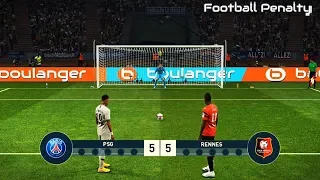 PSG vs RENNES | Penalty Shootout | PES 2019 Gameplay PC