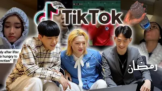 Korean guys react to Ramadan Tiktok