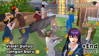 GRADUATION 23 (END PART 2) || VIOLET PUNYA SAINGAN BARU 😁 || SAKURA SCHOOL SIMULATOR