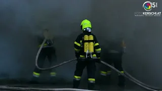 Großeinsatz der Feuerwehren bei Brand in Liezen