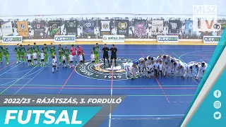 Debreceni EAC – Haladás VSE | 5-2 | Férfi Futsal NB I | Rájátszás 3. forduló | MLSZTV
