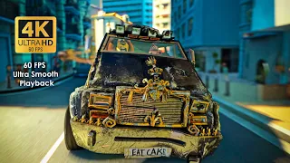 Madagascar 3  Europe's Most Wanted.. Car Chase 4K Remastered 60 FPS